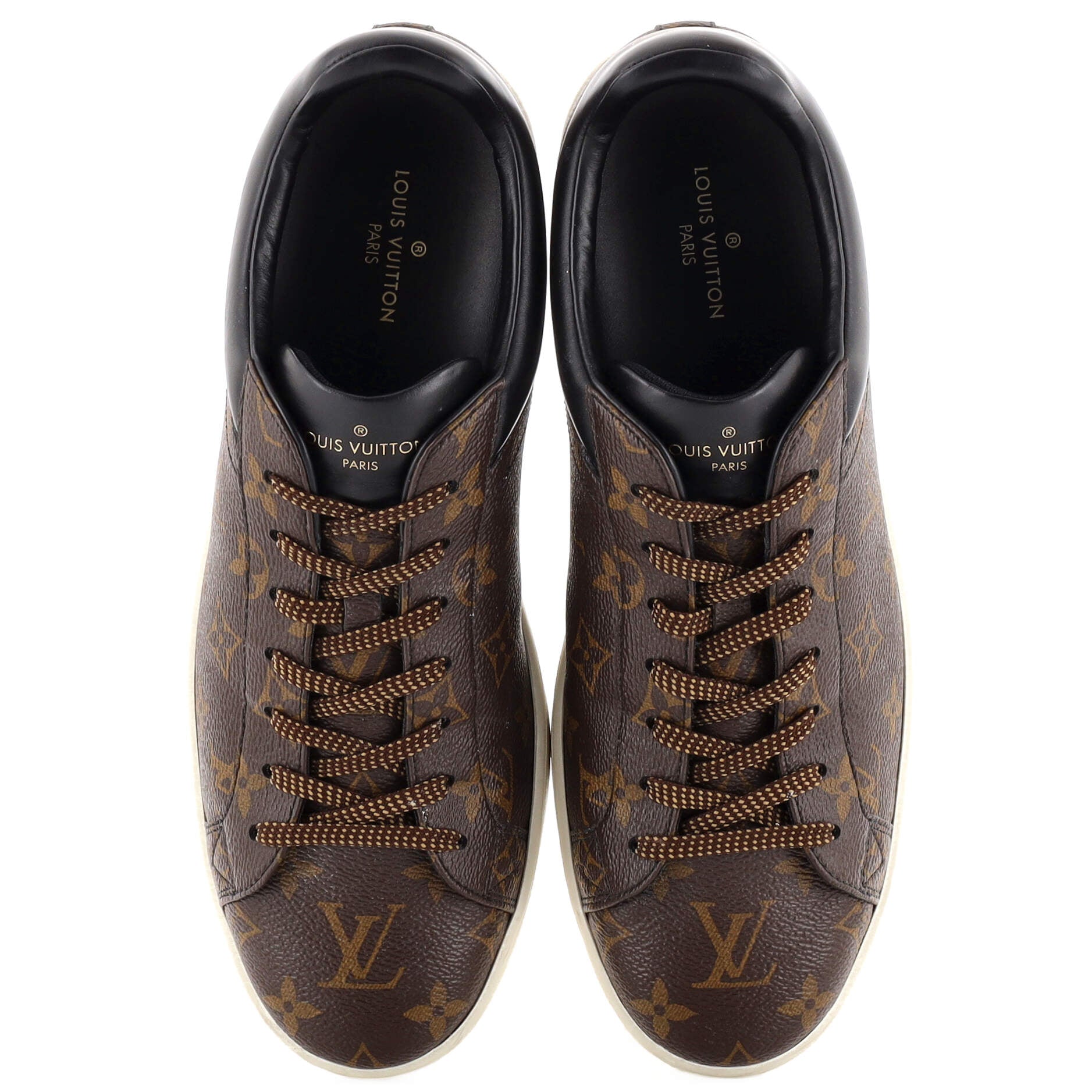 Louis Vuitton Men's Monogram Empreinte Leather Luxembourg Sneaker