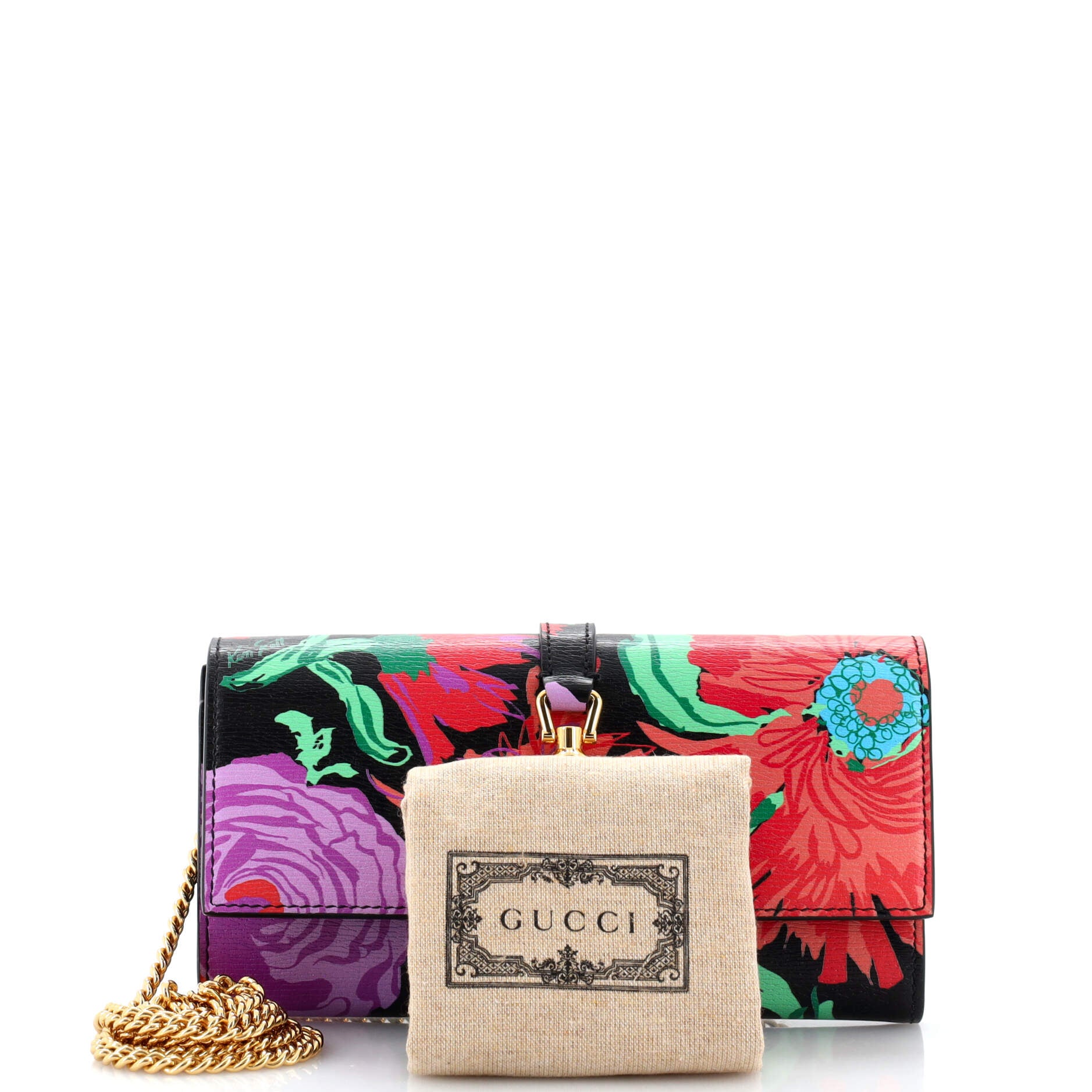 Gucci GG Marmont Multicolor Wallet - Farfetch