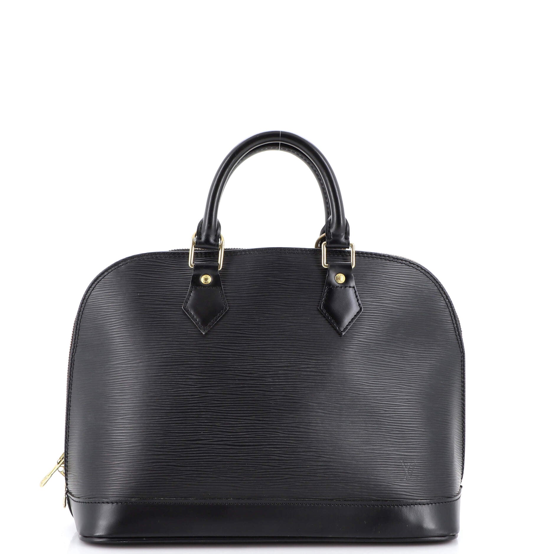 Nano Alma Bag - Luxury Epi Leather Grey