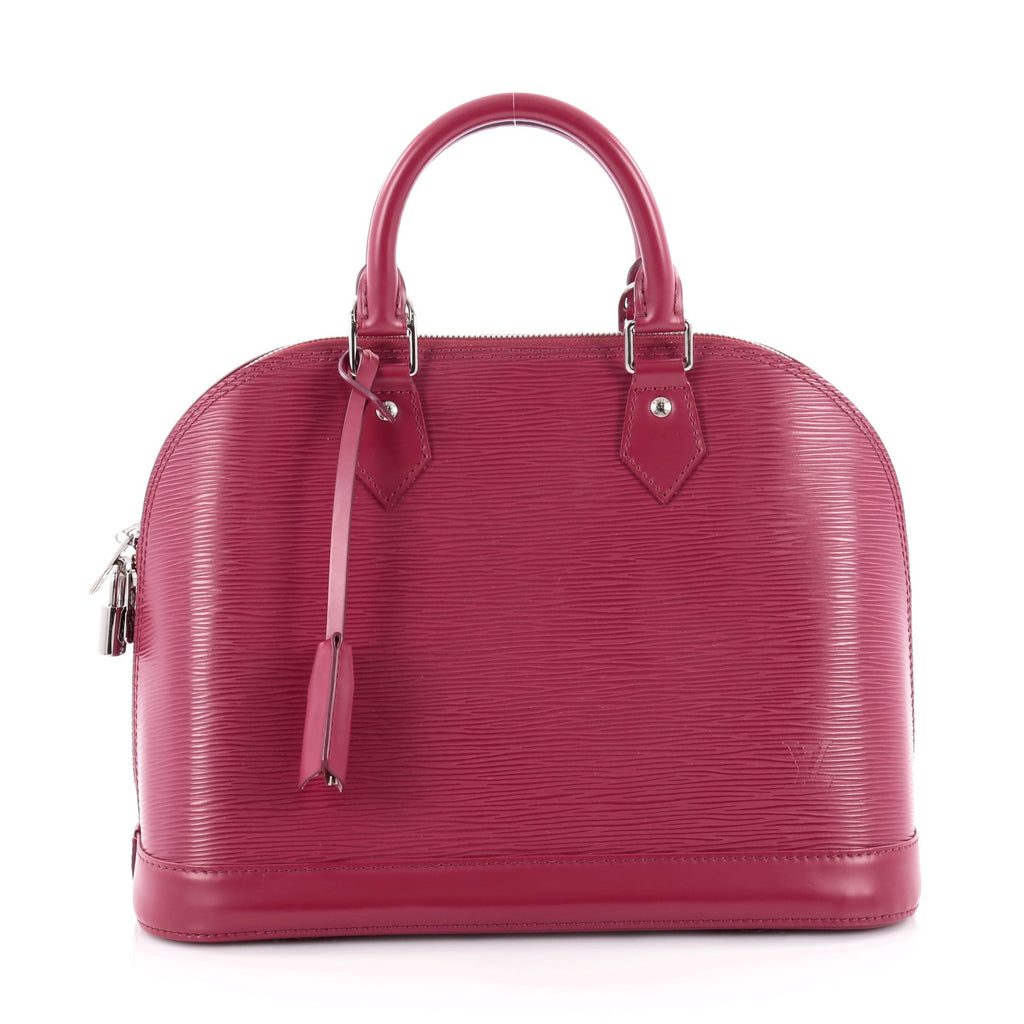 Buy Louis Vuitton Alma Handbag Epi Leather PM Purple 2139302 – Trendlee