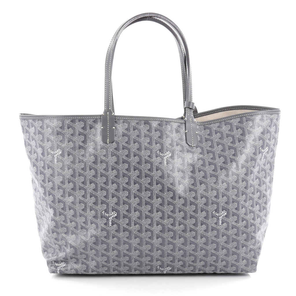 Buy Goyard St. Louis Tote Coated Canvas PM Gray 2141401 – Rebag