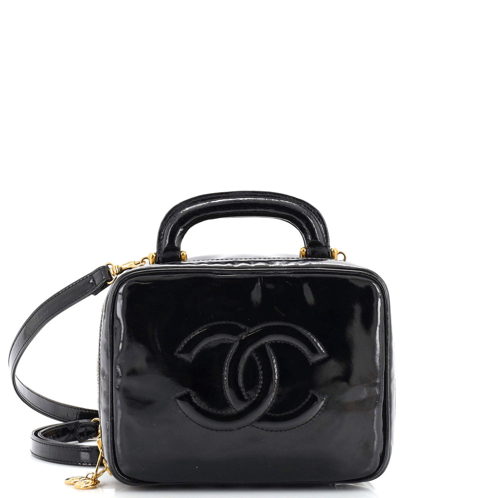 Christos Vintage Chanel Bronze Vanity Case Bag  AWL2271  LuxuryPromise