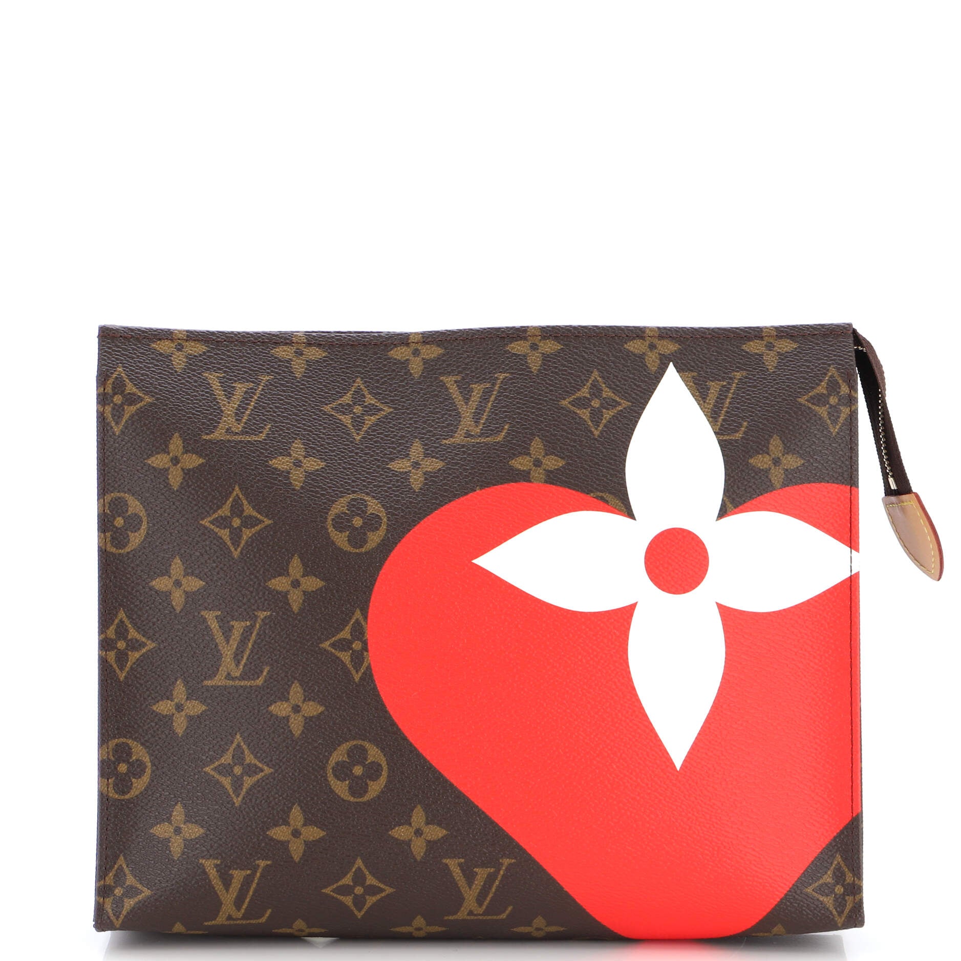 LOUIS VUITTON Game On Toiletry 26 Monogram Canvas Pouch Brown