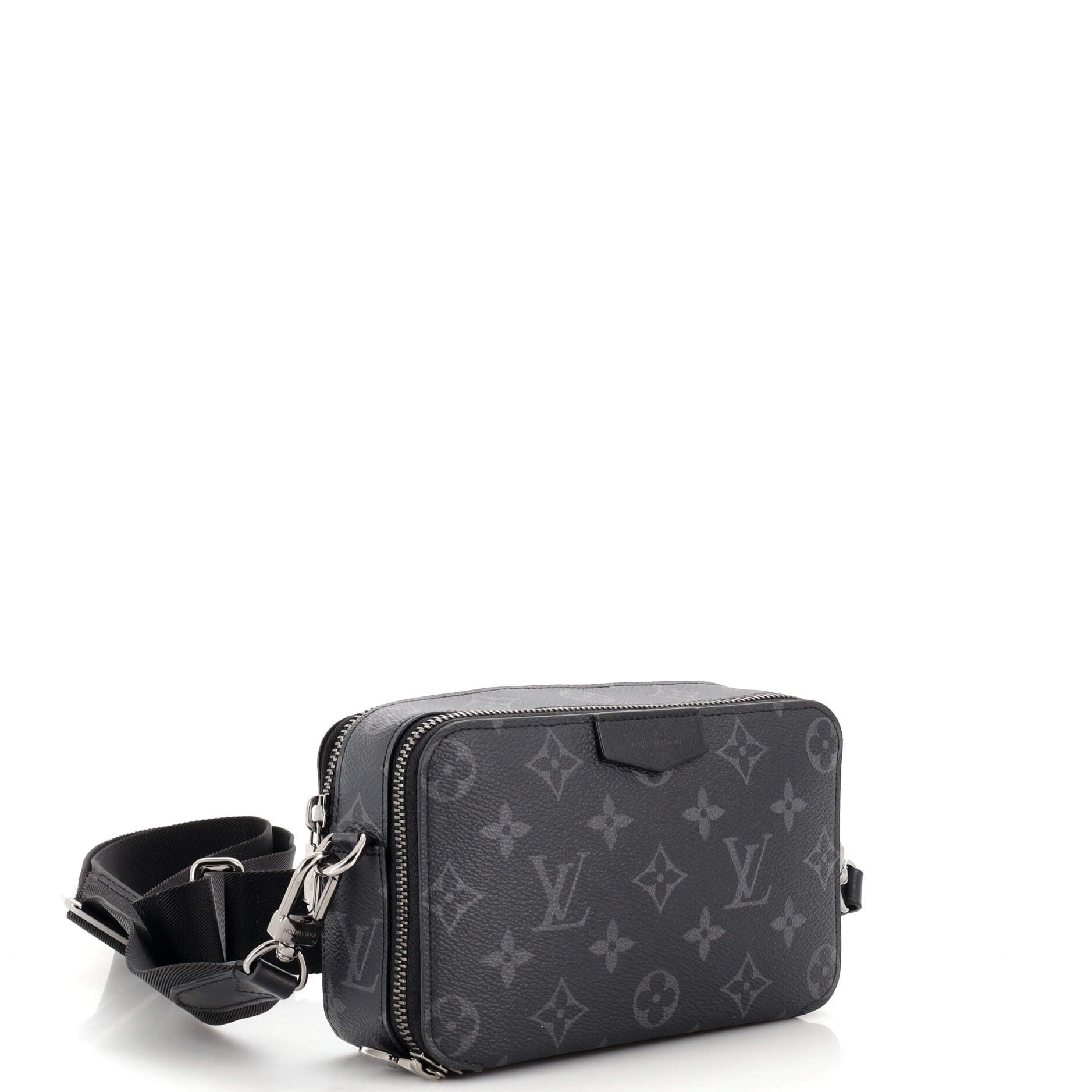 Louis Vuitton Monogram Eclipse Canvas Alpha Wearable Wallet Bag - Yoogi's  Closet