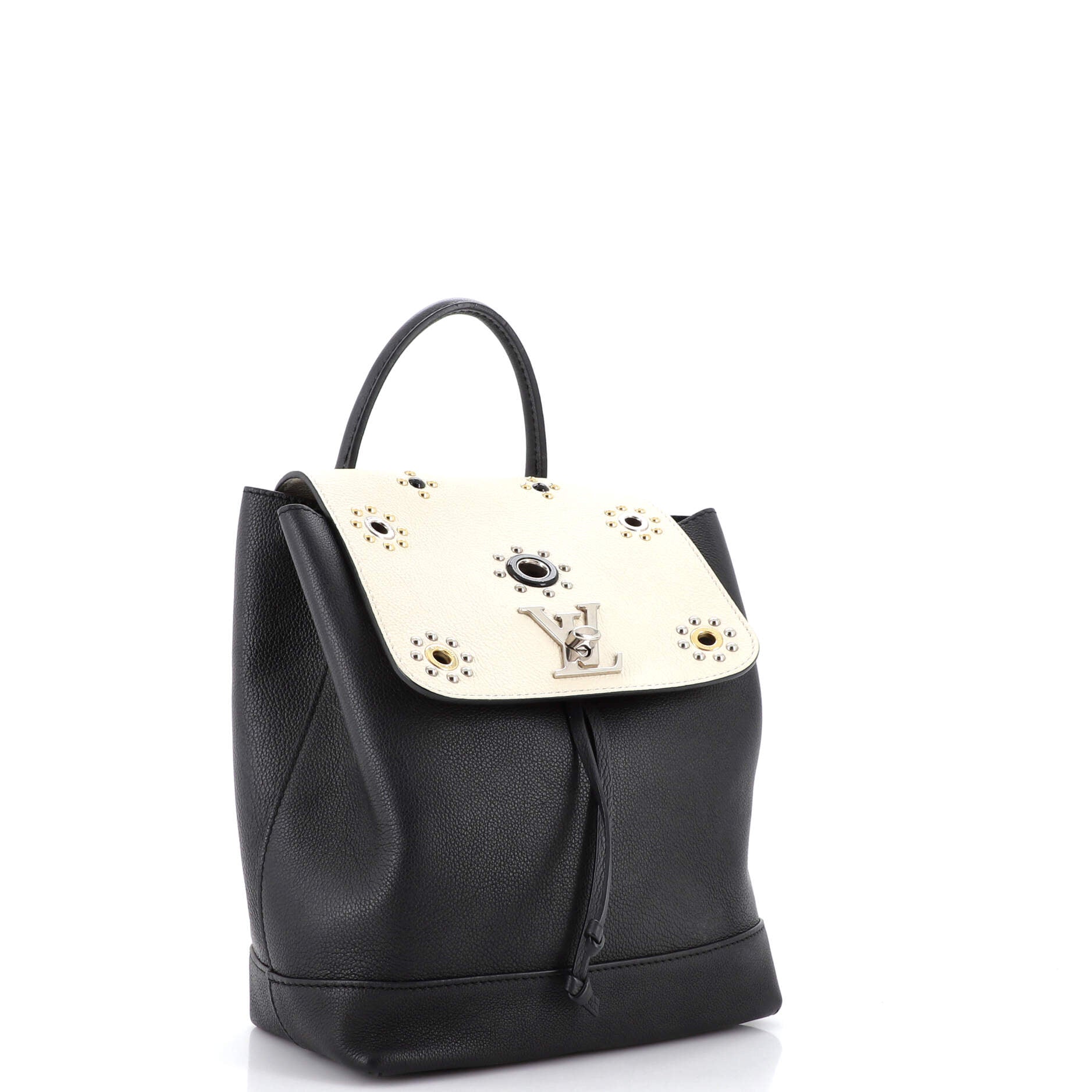 NEW! LOUIS VUITTON LOCKME BUCKET FLEURS Leather LIMITED - LOCK ME