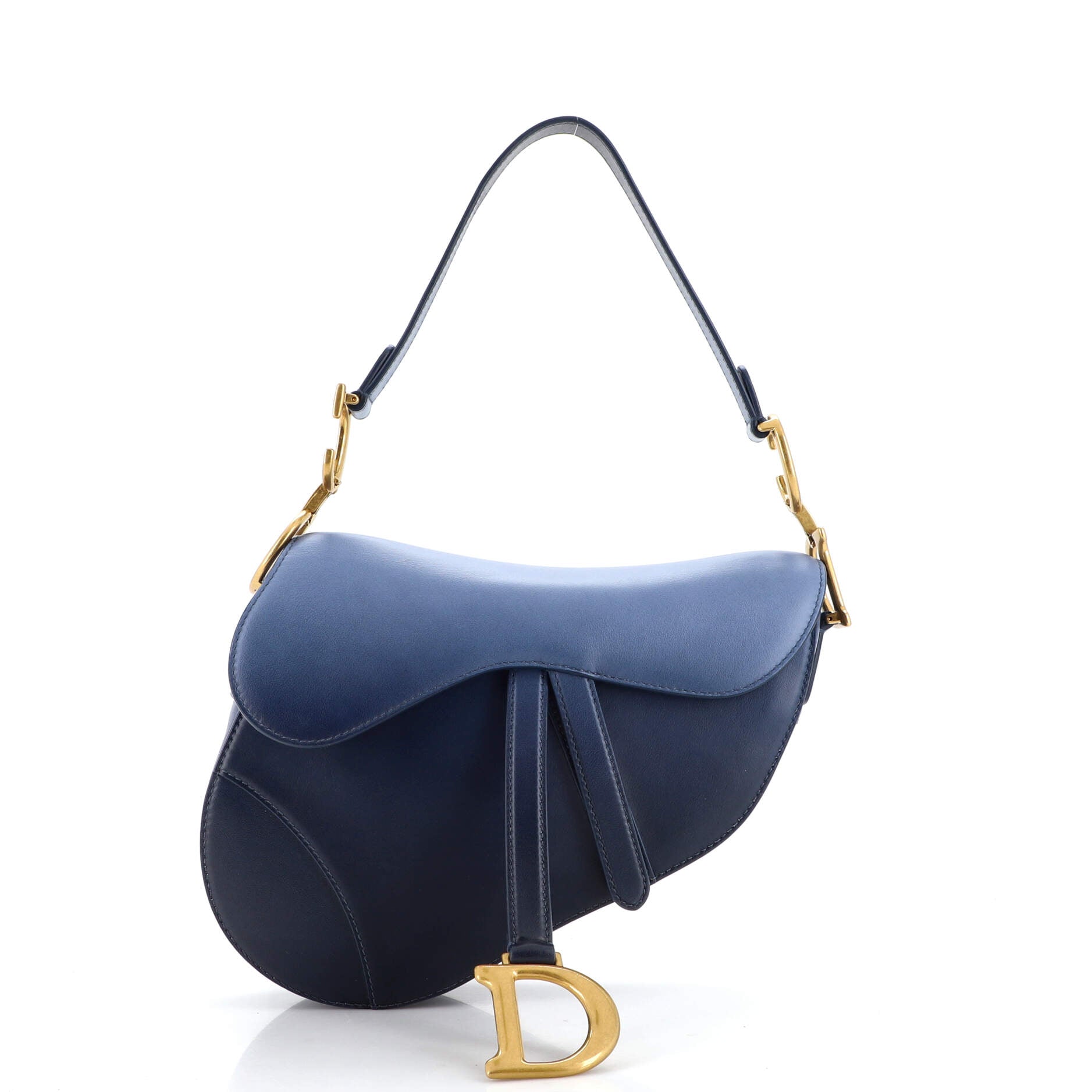 Light Blue Diorissimo Pochette Preowned Saddle Bag