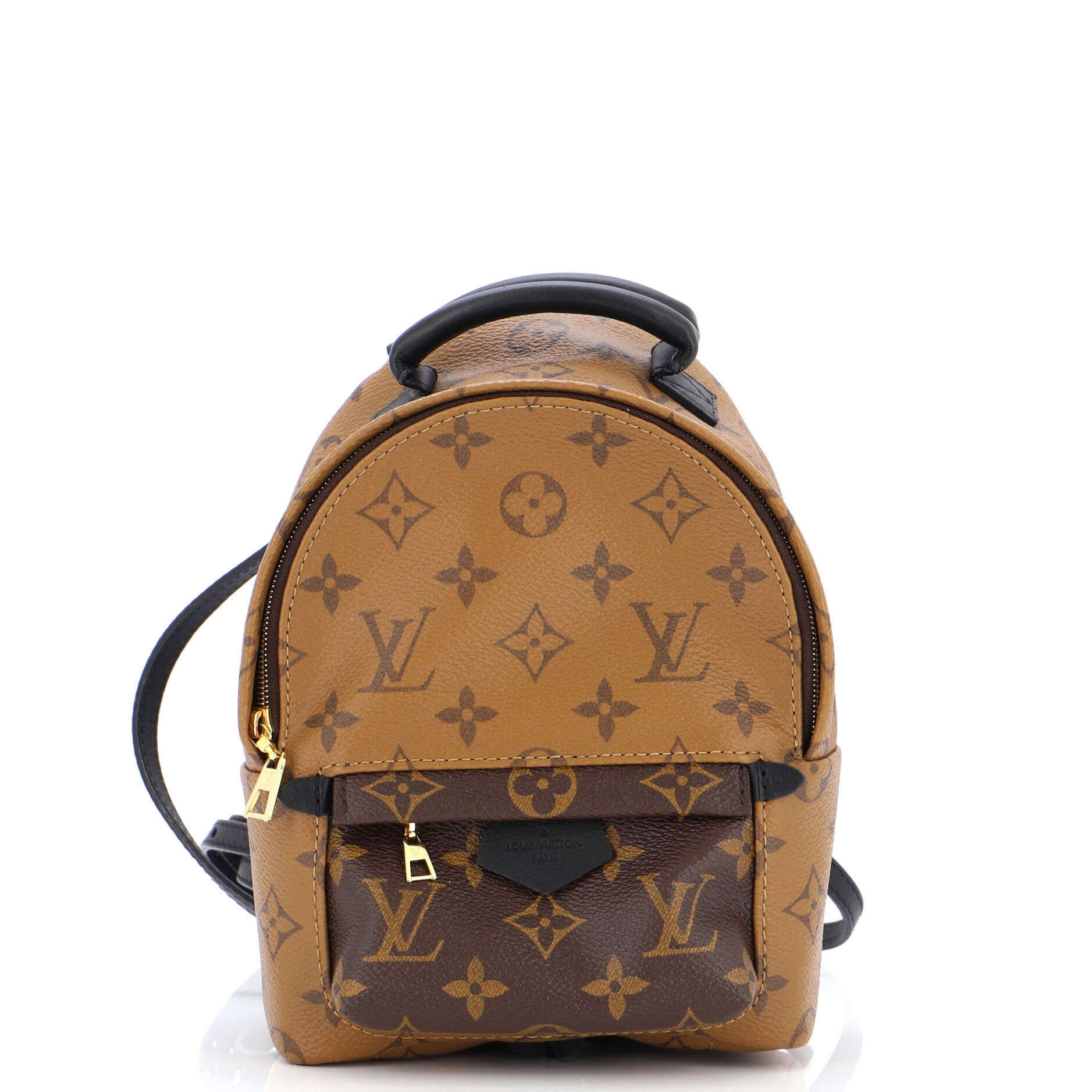 Louis Vuitton Ebene Reverse Monogram Coated Canvas Mini Palm