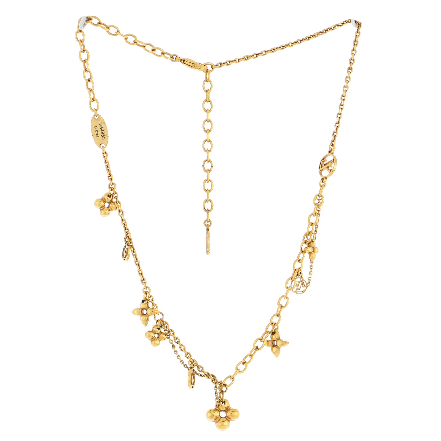 Louis Vuitton Blooming Supple Necklace (M64855)