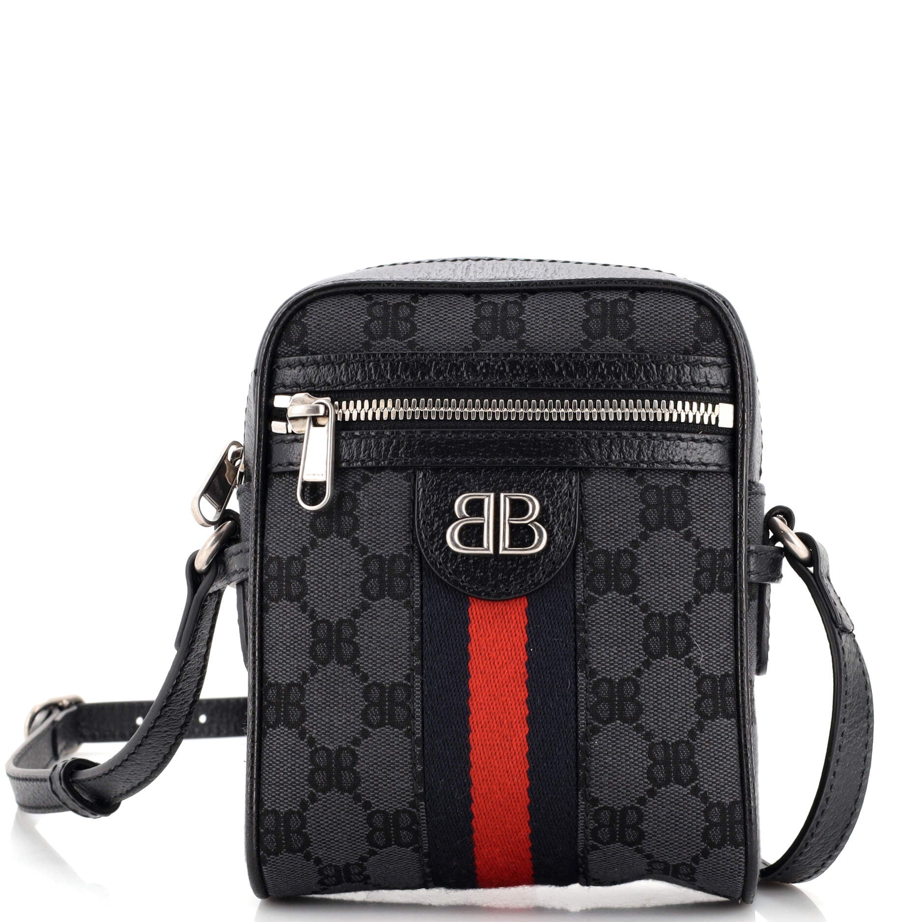 GUCCI x Balenciaga The Hacker Project Dionysus Bag Logo Printed Leather  Small