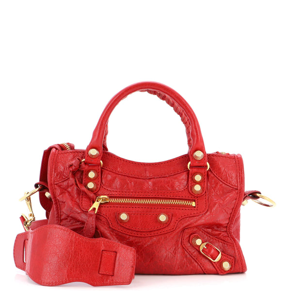 Balenciaga City Bag Leather Red 2164182