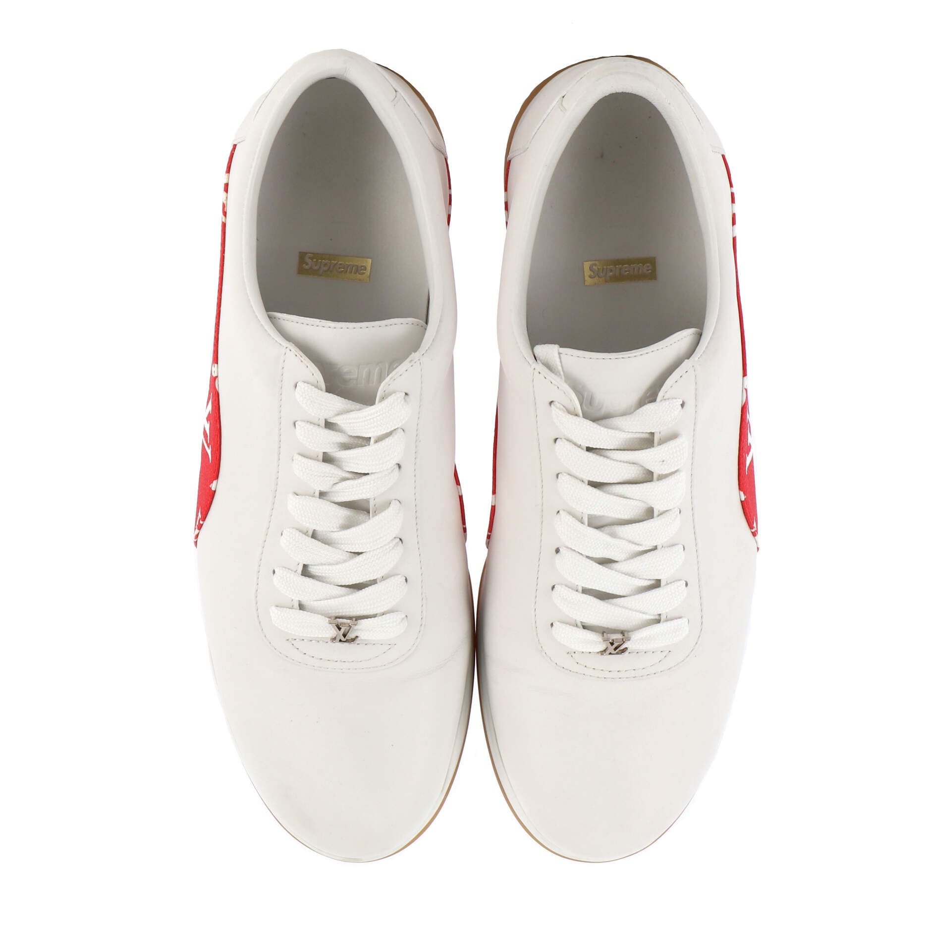 Louis Vuitton x Supreme Men's Sport Sneakers Leather with Monogram Canvas