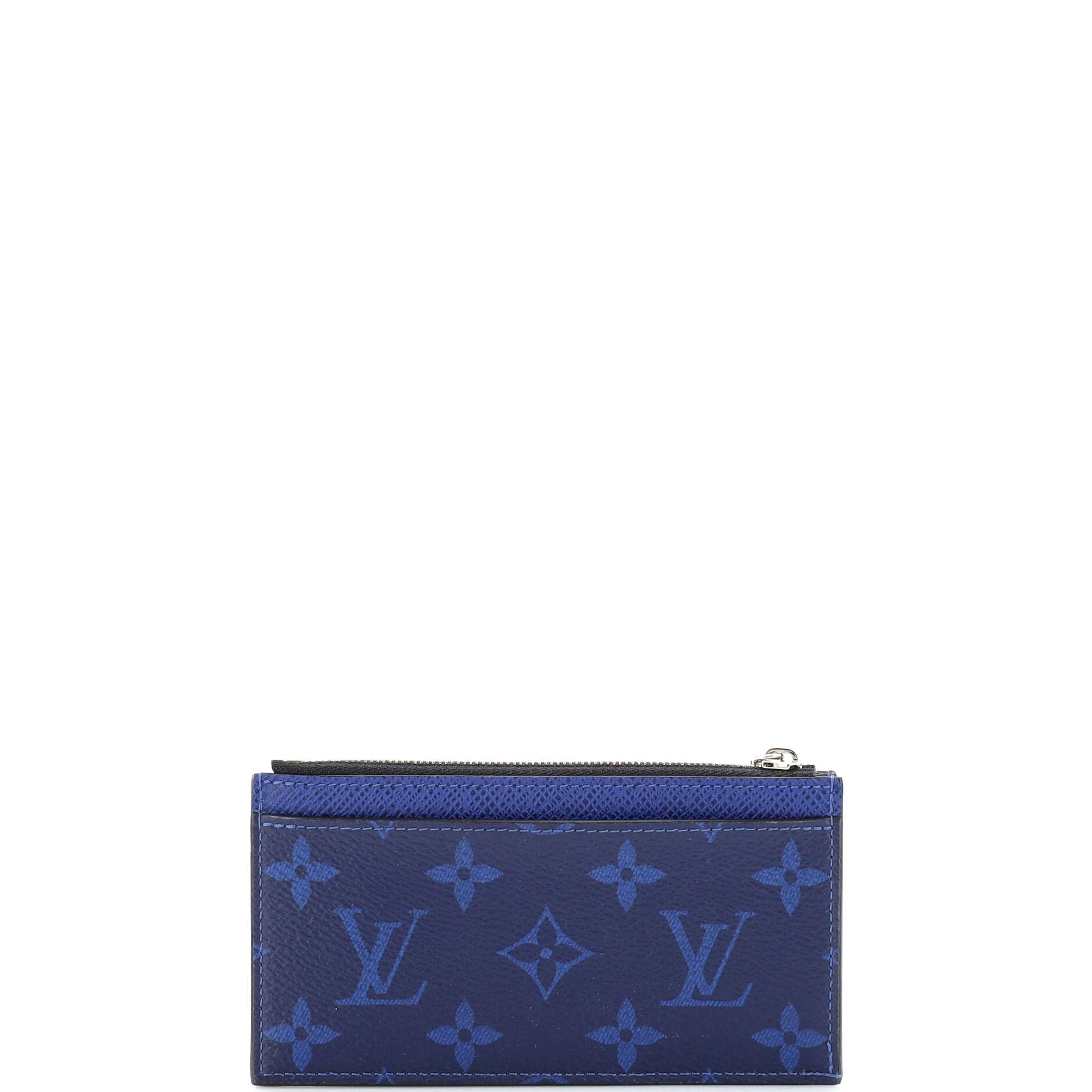 Louis Vuitton 2016 Taiga Leather Pocket Organizer - Blue Wallets