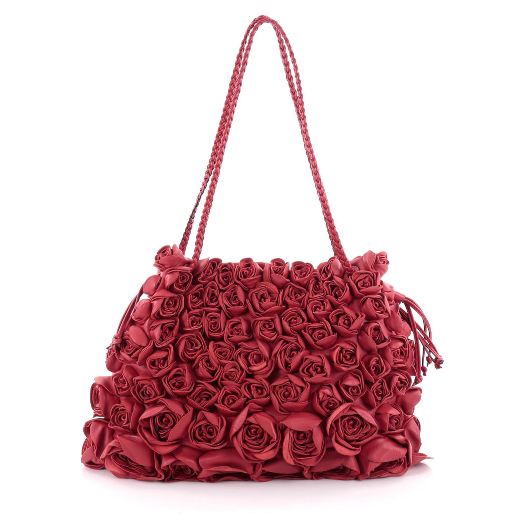 valentino rose tote bag