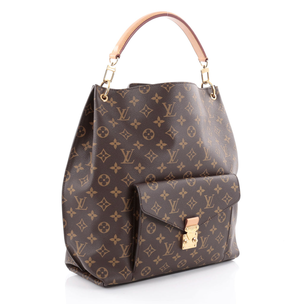 Buy Louis Vuitton Metis Hobo Monogram Canvas Black 2179101 – Rebag