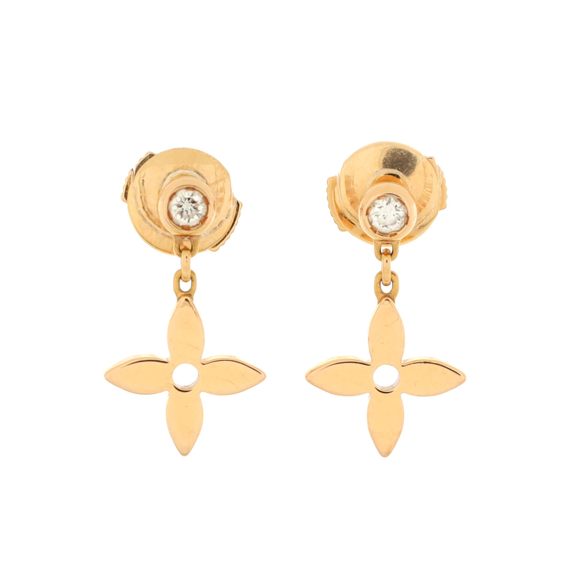 Shop Louis Vuitton Blooming earrings (M64859) by pipi77