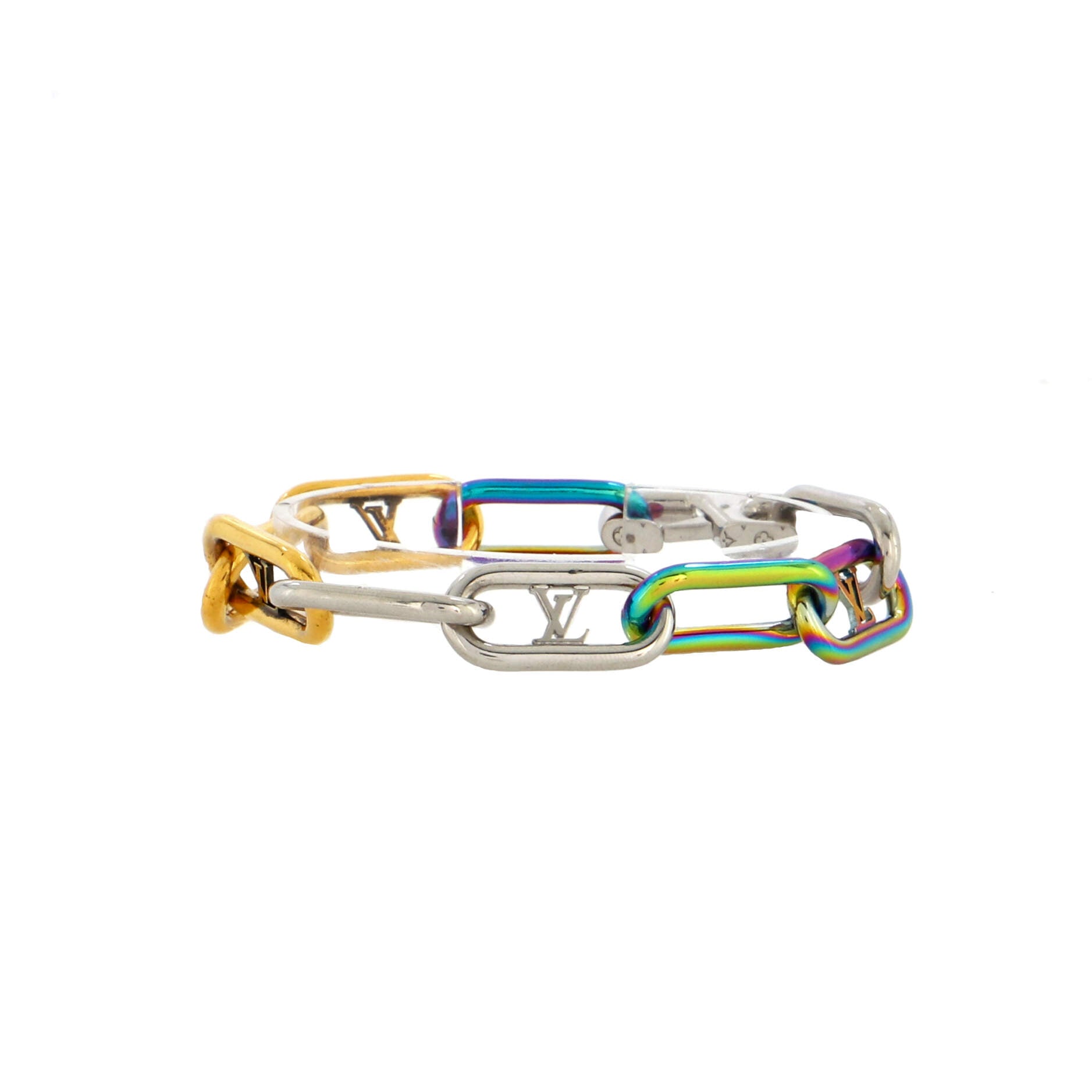 Louis Vuitton Signature Chain Bracelet M80178 Metal Multicolor