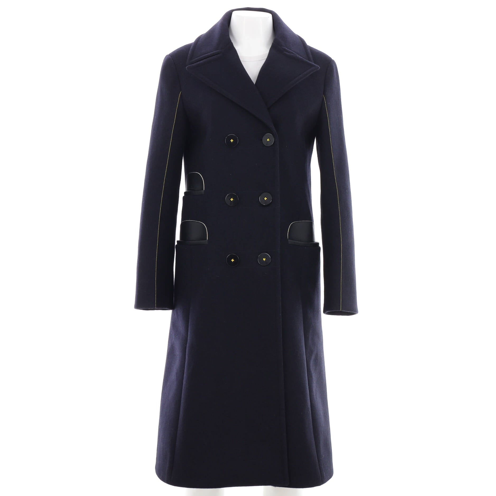 Louis Vuitton double breasted belted logo monogram trench coat women