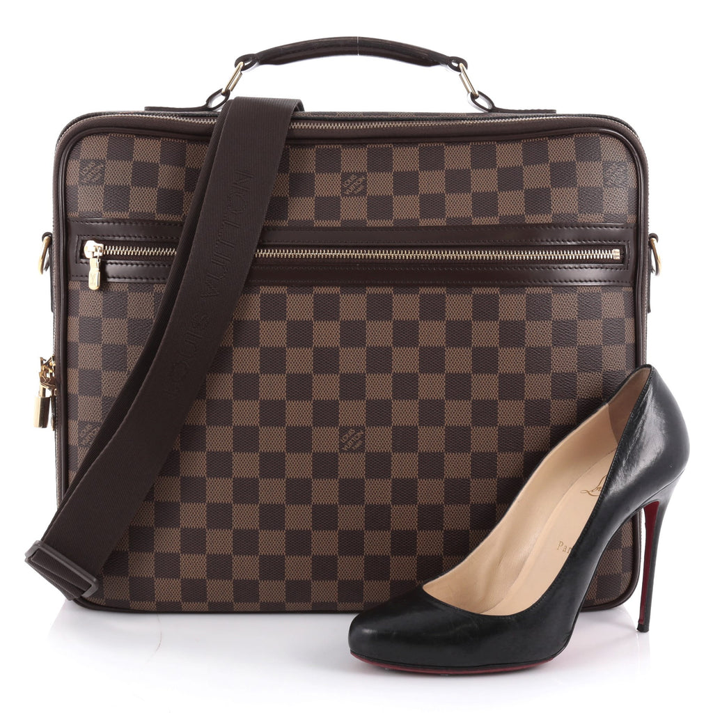 Buy Louis Vuitton Sabana Computer Case Damier Brown 2184104 – Trendlee