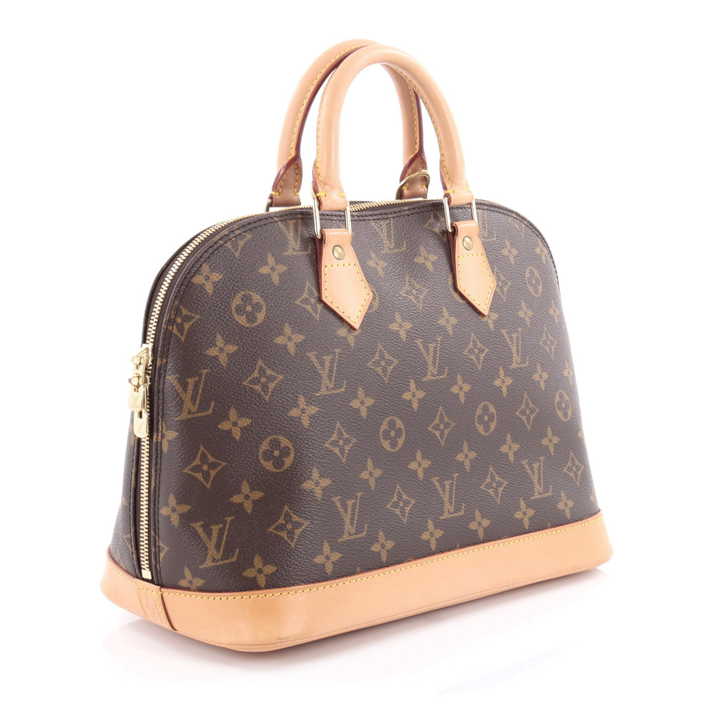 Buy Louis Vuitton Vintage Alma Handbag Monogram Canvas PM 2184501 – Rebag