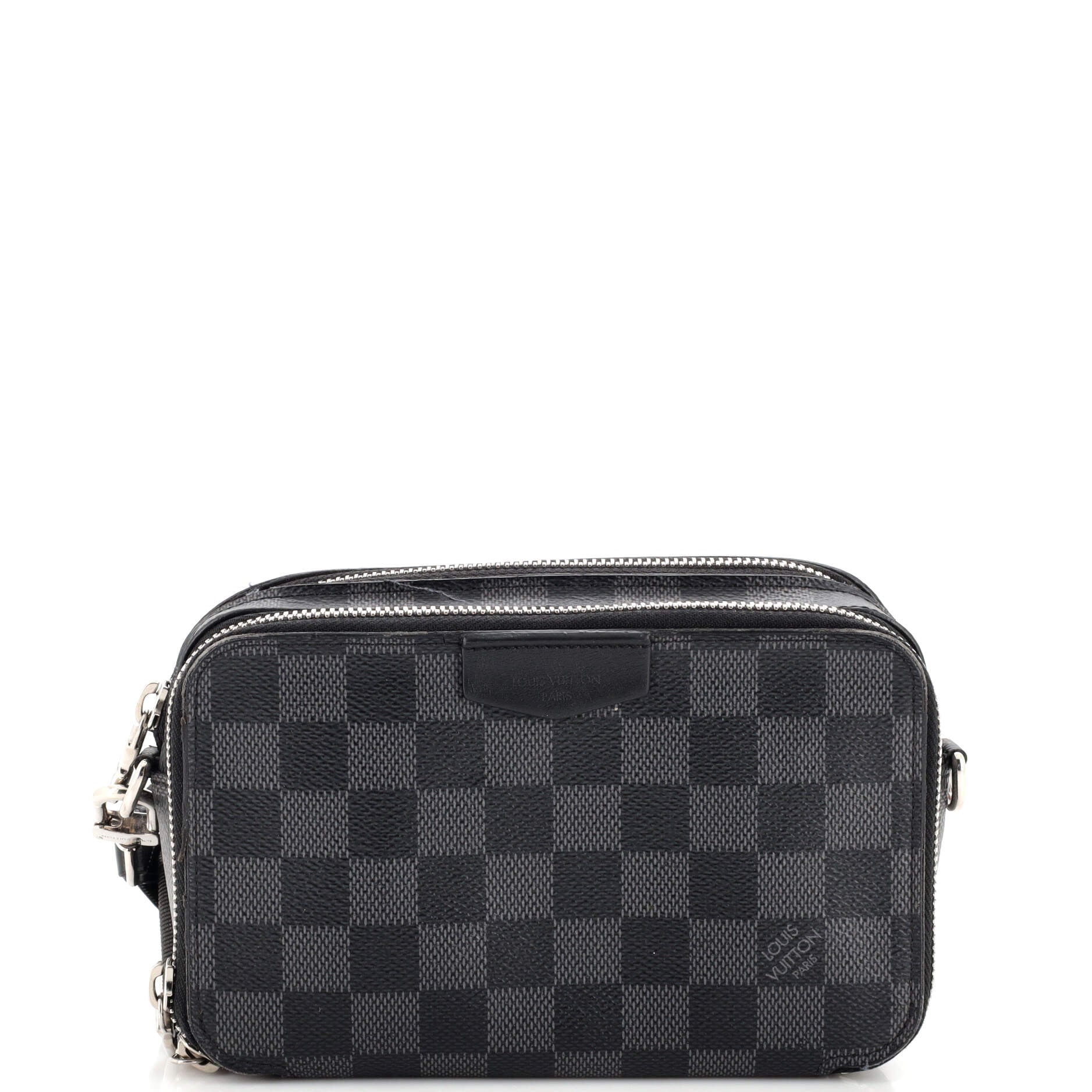 Louis Vuitton 2020s Pre-owned Damier Graphite Wallet - Black