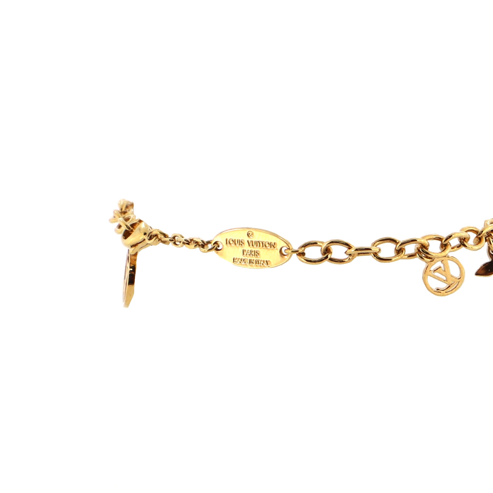Louis Vuitton Blooming Supple Bracelet - Brass Charm, Bracelets