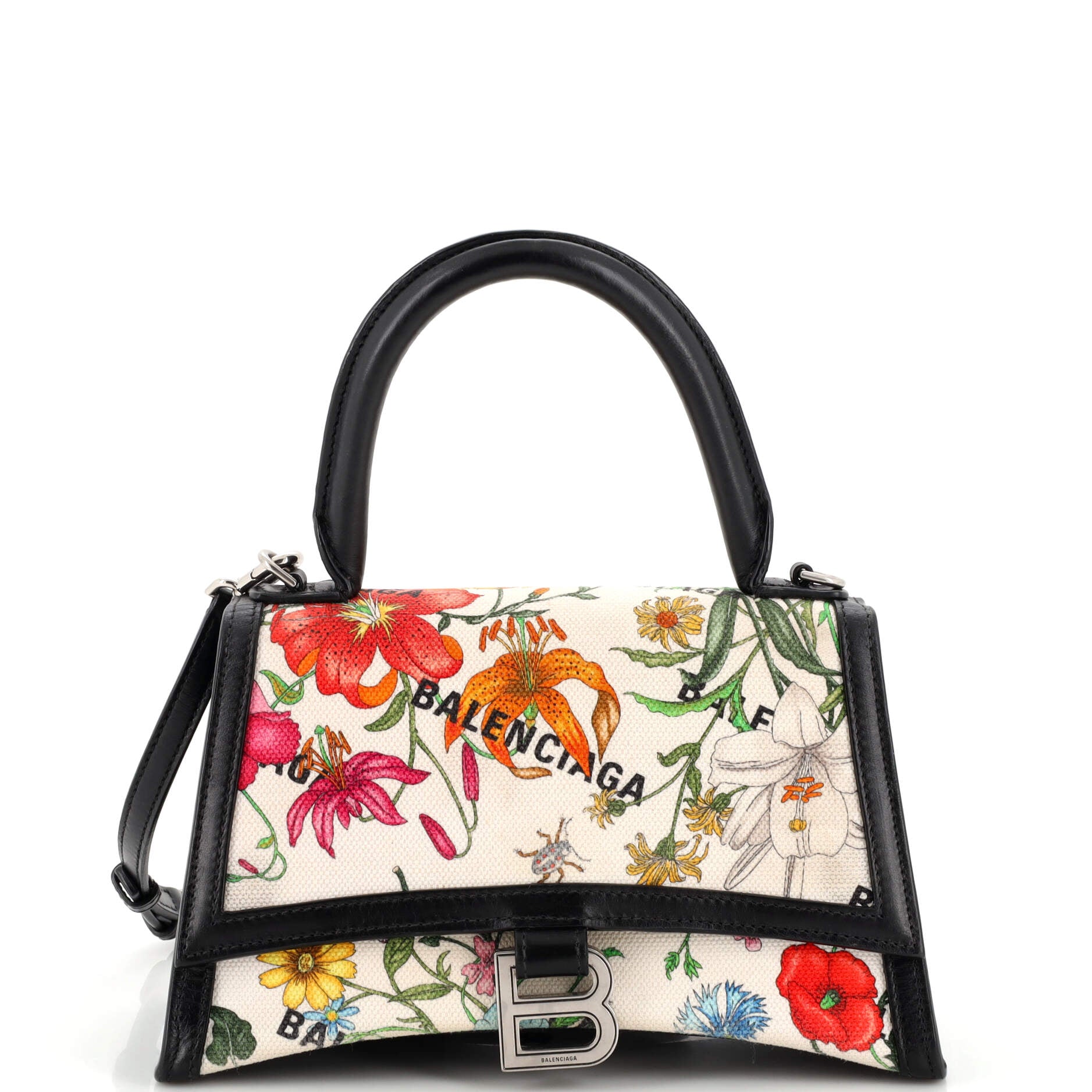 Gucci x Balenciaga The Hacker Project Flora Neo Classic City Bag