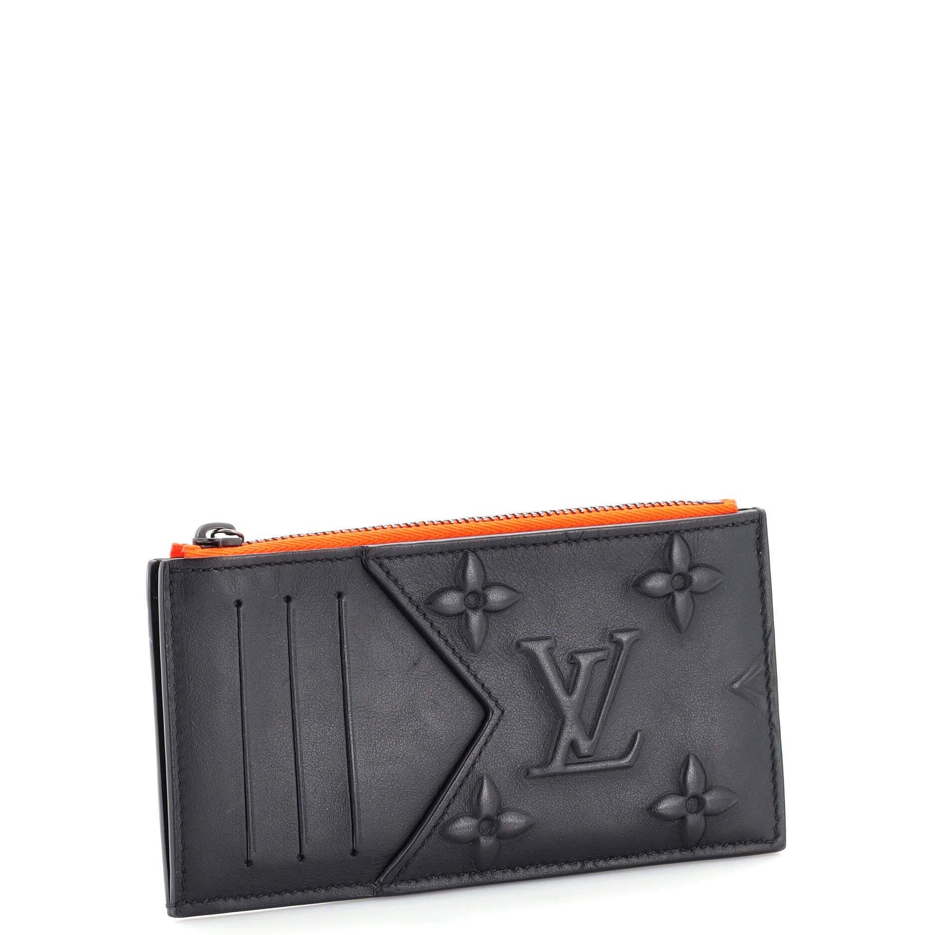 Louis Vuitton Coin Card Holder Monogram Blue