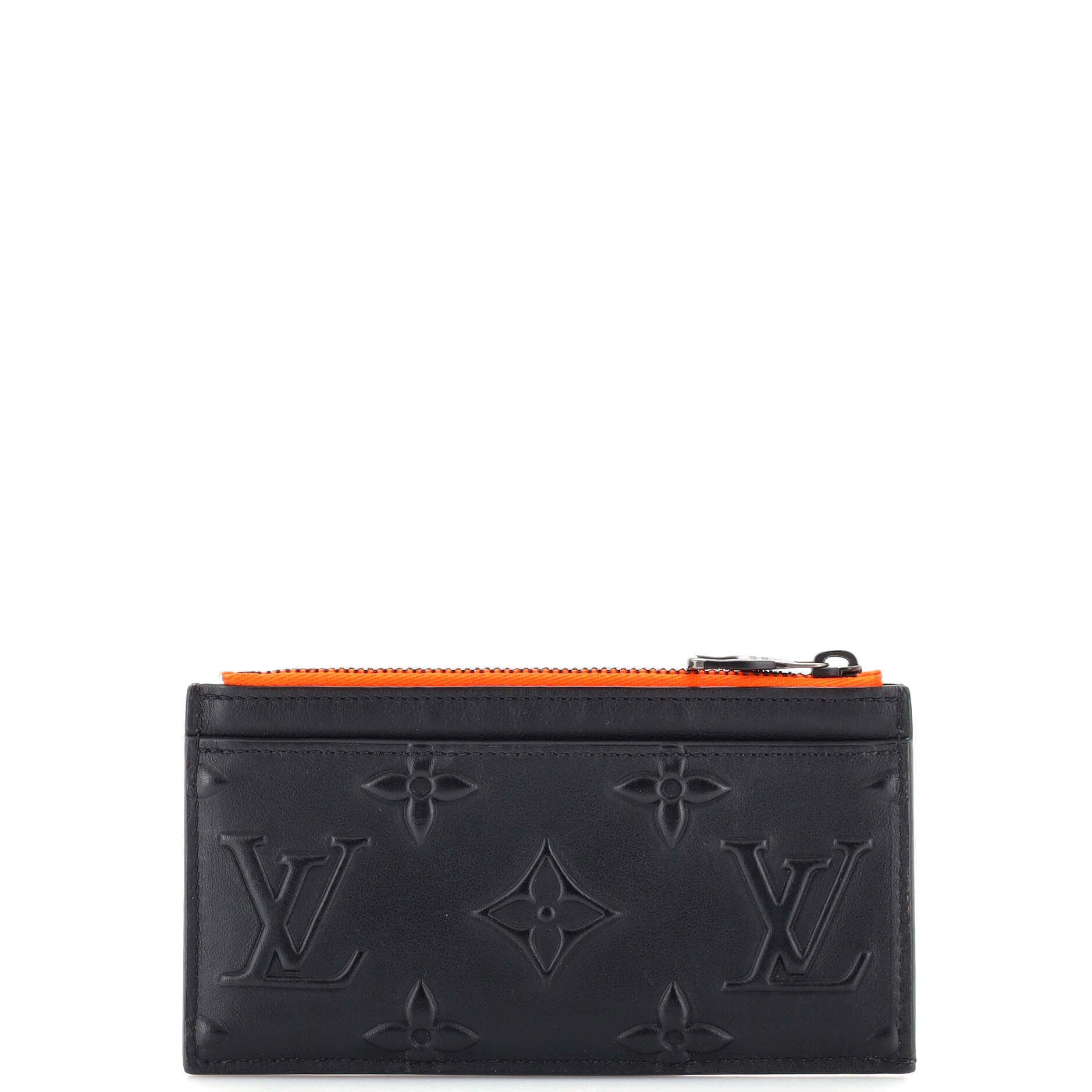 Louis Vuitton Pocket Organizer Monogram Seal Black