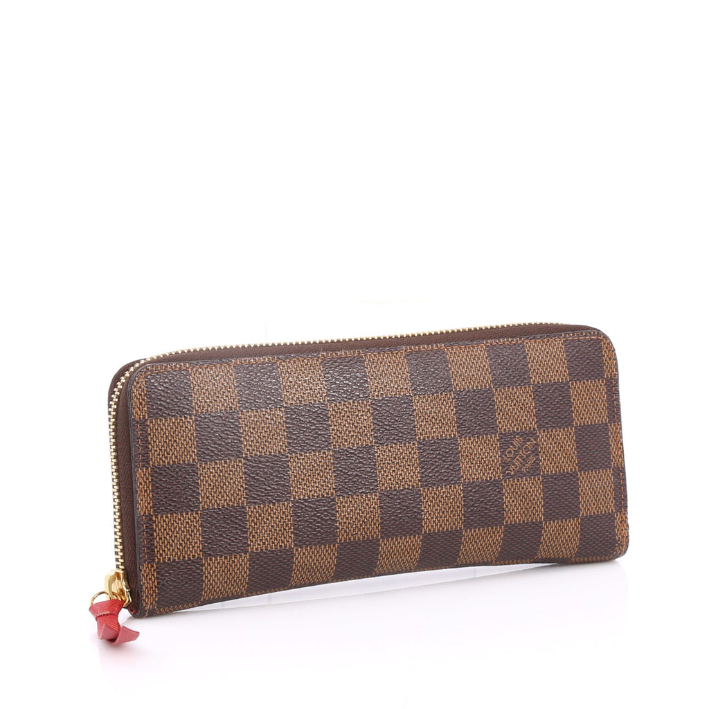 Buy Louis Vuitton Clemence Wallet Damier Brown 2200102 – Rebag