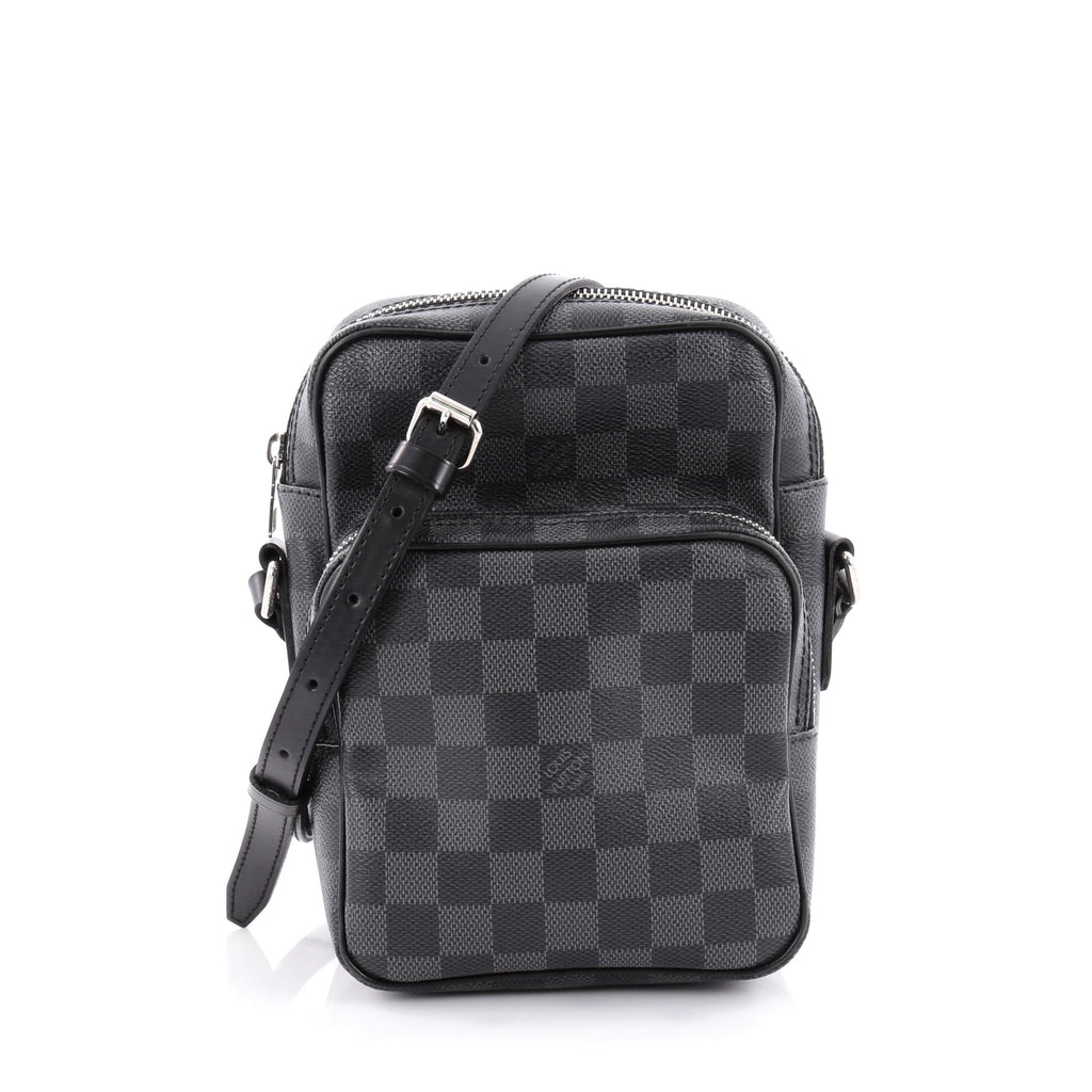 Louis Vuitton Tadao Handbag Damier Graphite MM at 1stDibs