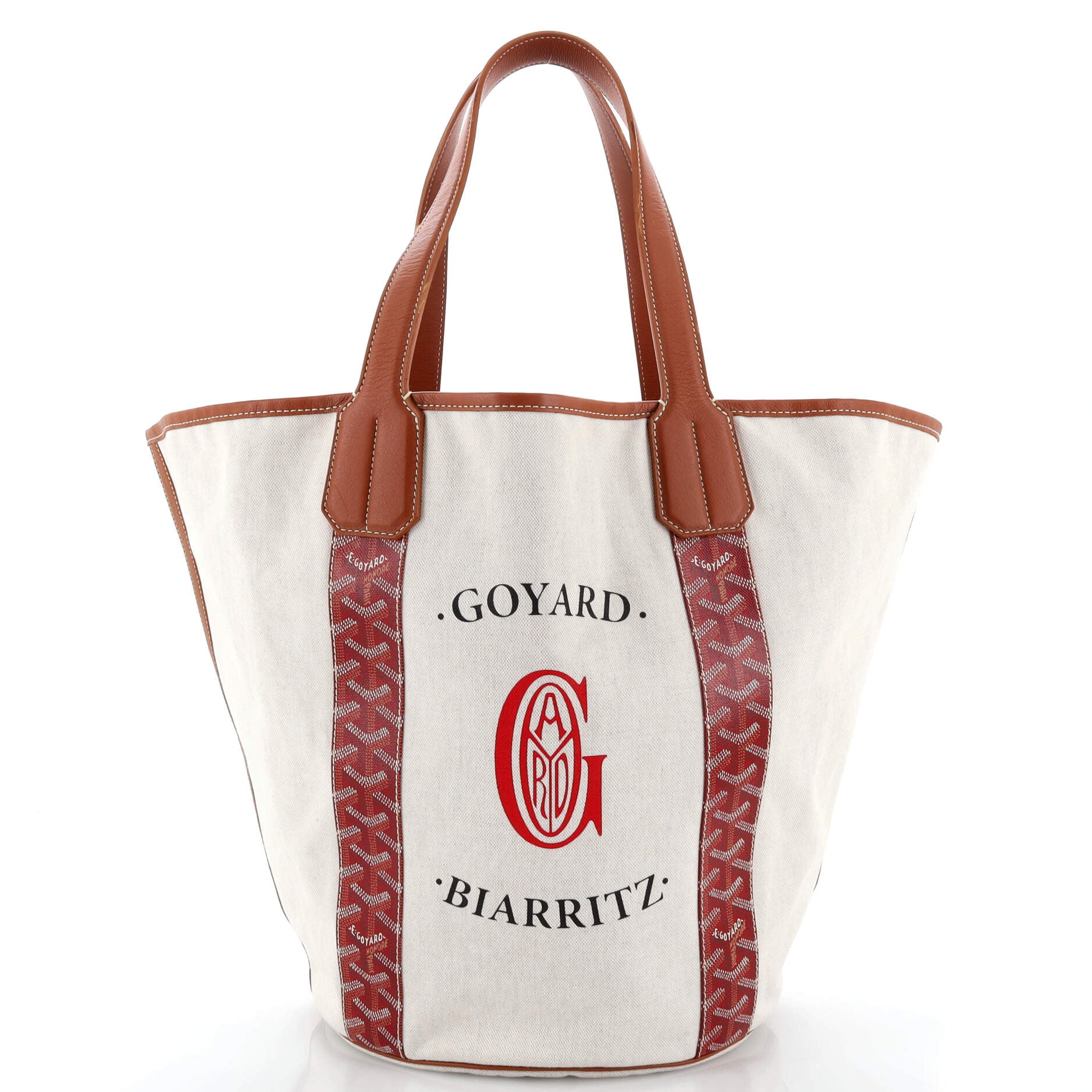 Goyard 1990-2000s pre-owned Goyardine Muse two-way Vanity Handbag