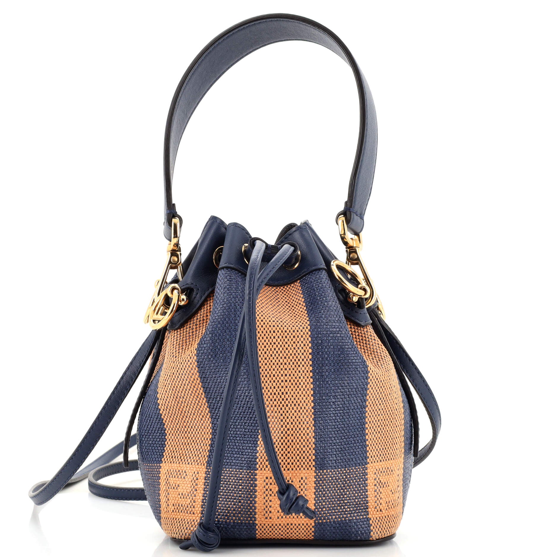 Fendi Tricolor Zucca Mon Tresor Grande Bucket Bag Fendi