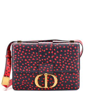 Women's luxury bags - Dior 30 Montaigne clutch bag in red patent