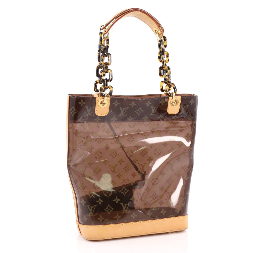 Buy Louis Vuitton Sac Ambre Handbag Monogram Vinyl MM Brown 2219001 – Trendlee