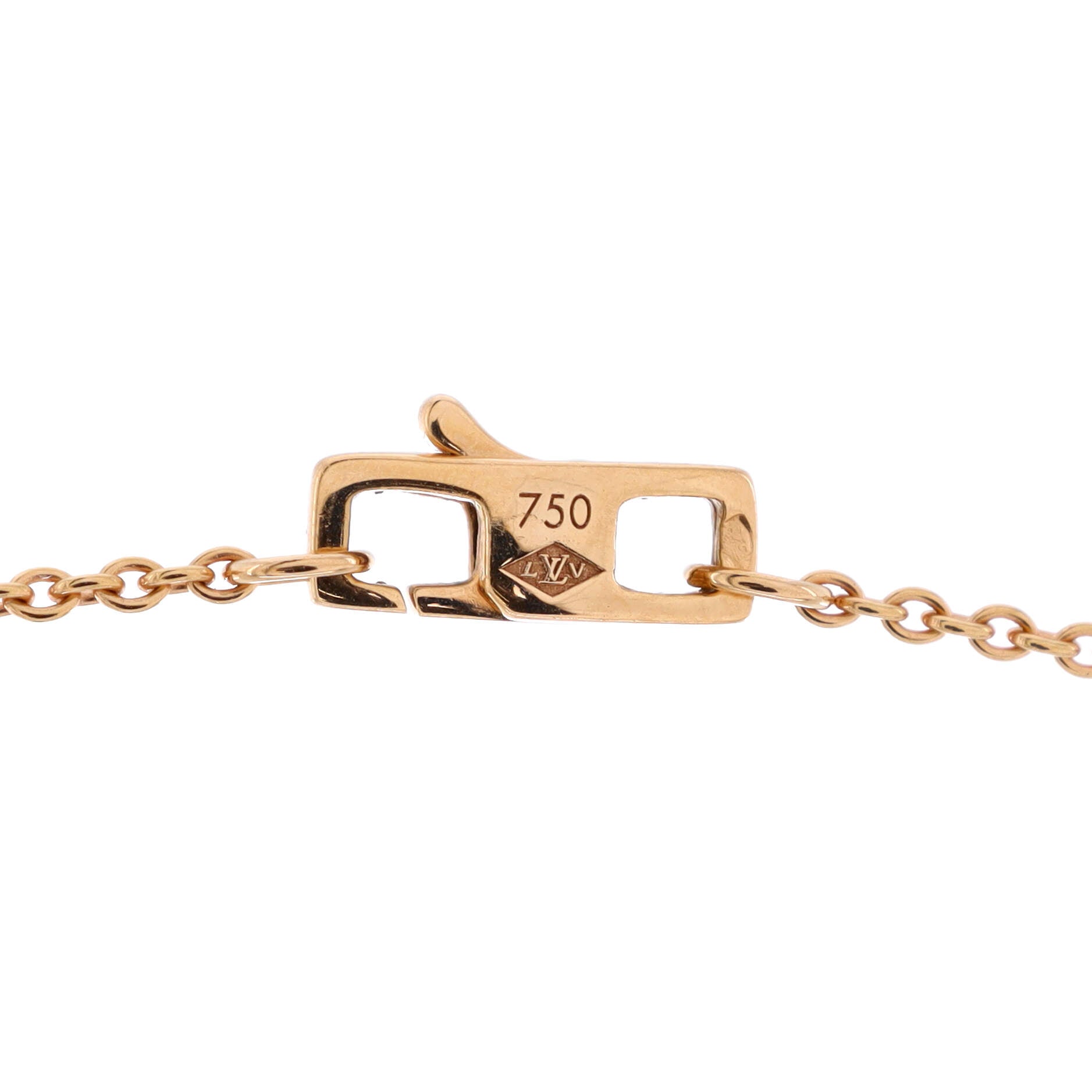 Louis Vuitton Mixed Gold and Diamond Idylle Blossom Charm Bracelet