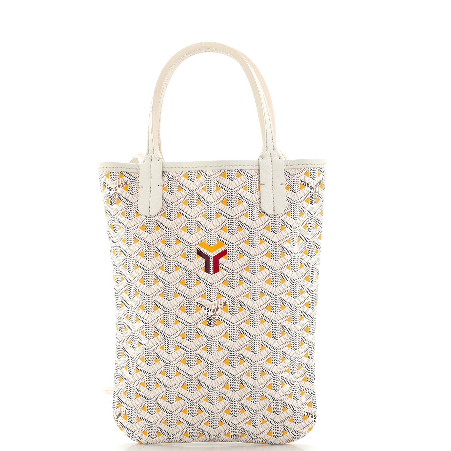 Goyard Anjou Reversible Tote Coated Canvas Mini