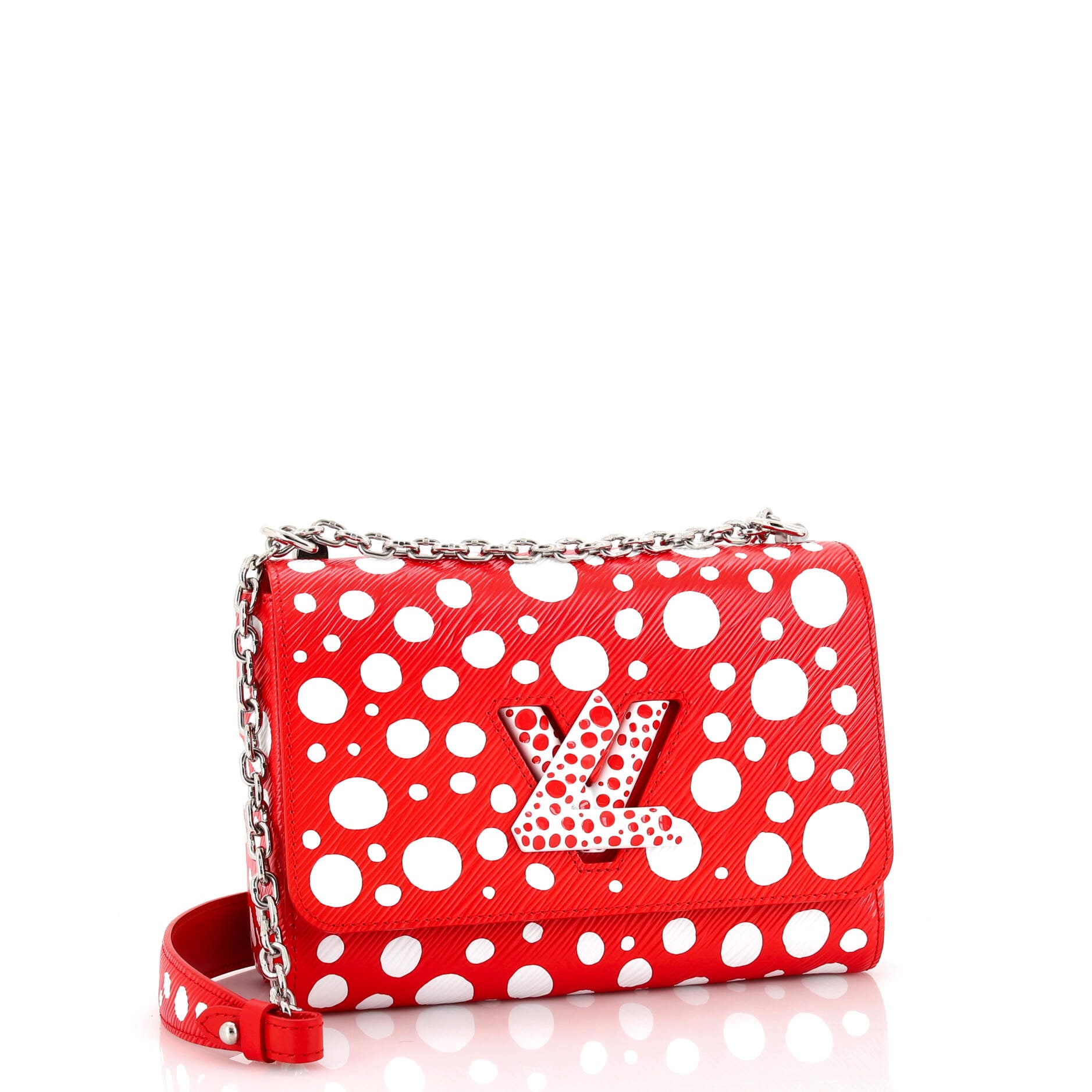 Louis Vuitton Twist Handbag Yayoi Kusama Infinity Dots Epi Leather