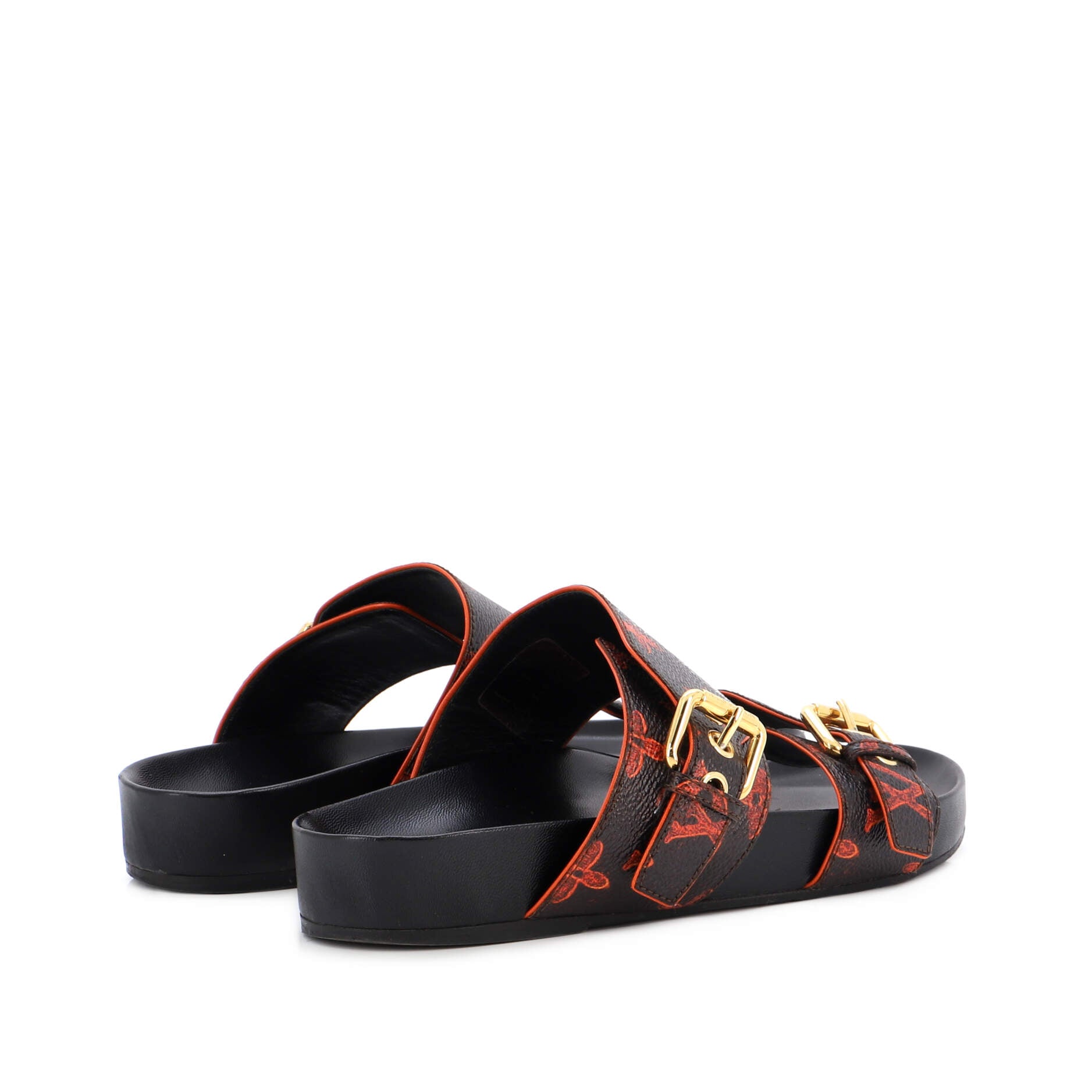 Louis Vuitton Bicolor Flat Sunbath Mule 39 – The Closet