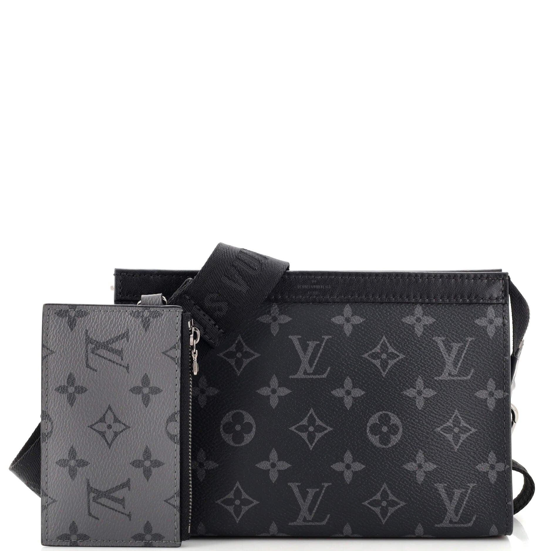 Louis Vuitton Gaston Wearable Wallet Monogram Eclipse Canvas