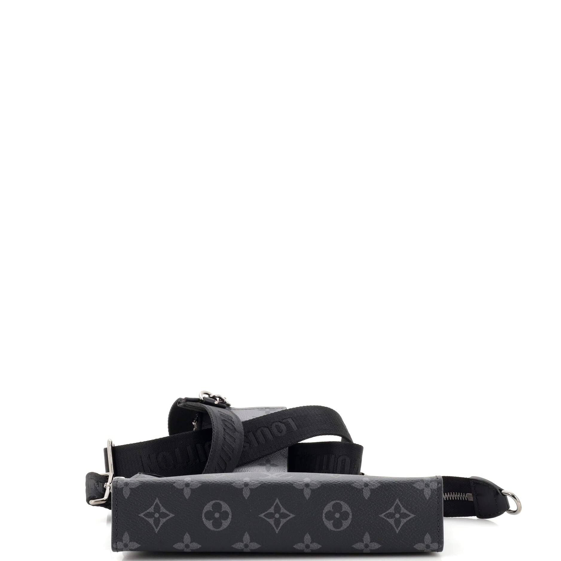 Louis Vuitton Gaston Wearable Wallet Monogram Eclipse Canvas Black