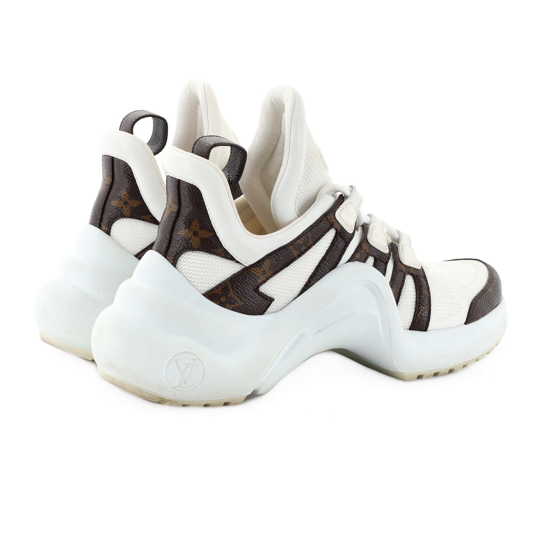 Louis Vuitton Pattern Print Archlight Chunky Sneakers