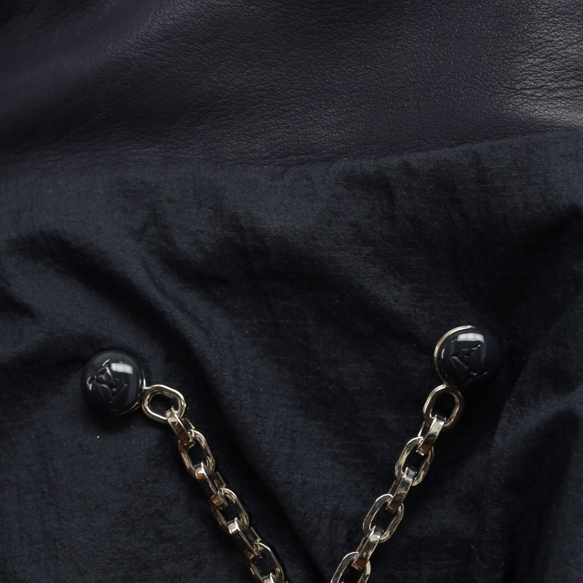 Louis Vuitton Men's Contrast Lapel Blazer Sequins with Polyester Blend