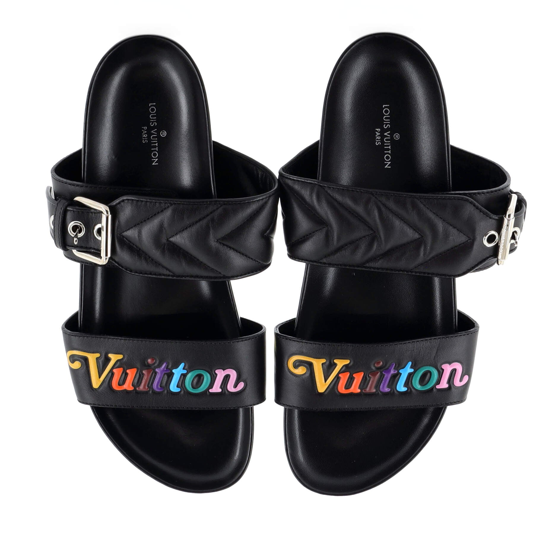 Louis Vuitton Women's New Wave Bom Dia Mule Sandals Leather