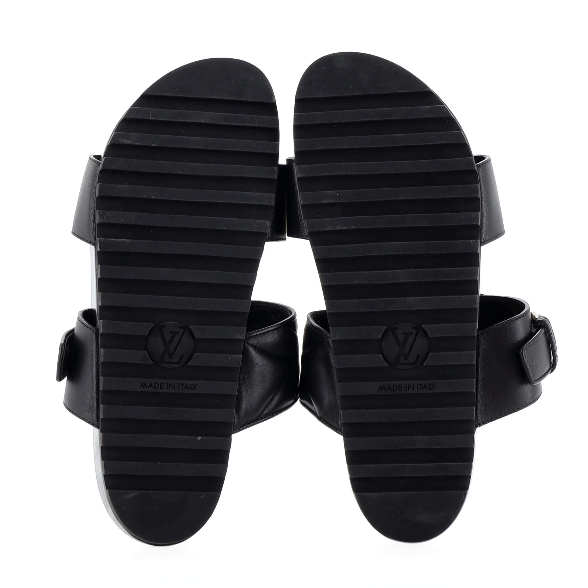 Louis Vuitton Women's New Wave Bom Dia Mule Sandals Leather