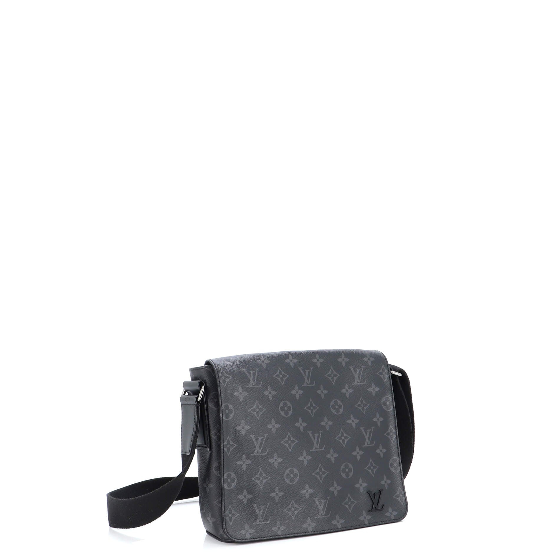 LOUIS VUITTON Shoulder Bag M44000 District PM Monogram Eclipse