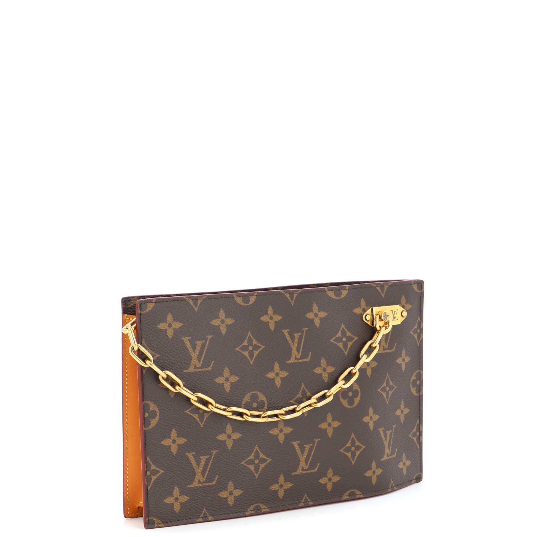 Louis Vuitton 1991 Pre-owned Marly Dragonne PM Clutch Bag - Brown