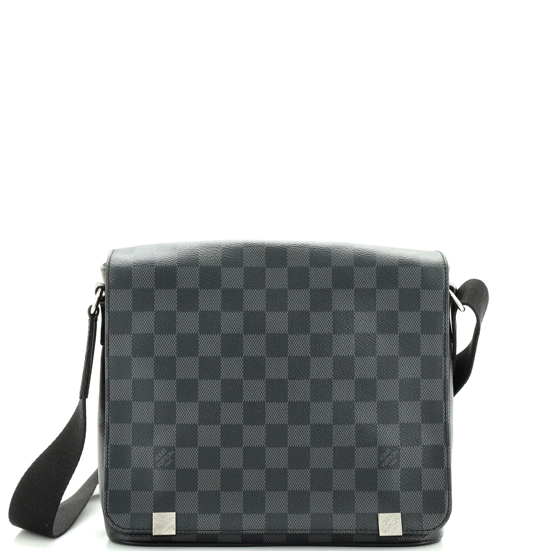 Louis Vuitton Damier Graphite District GM Messenger Bag - The Purse Ladies