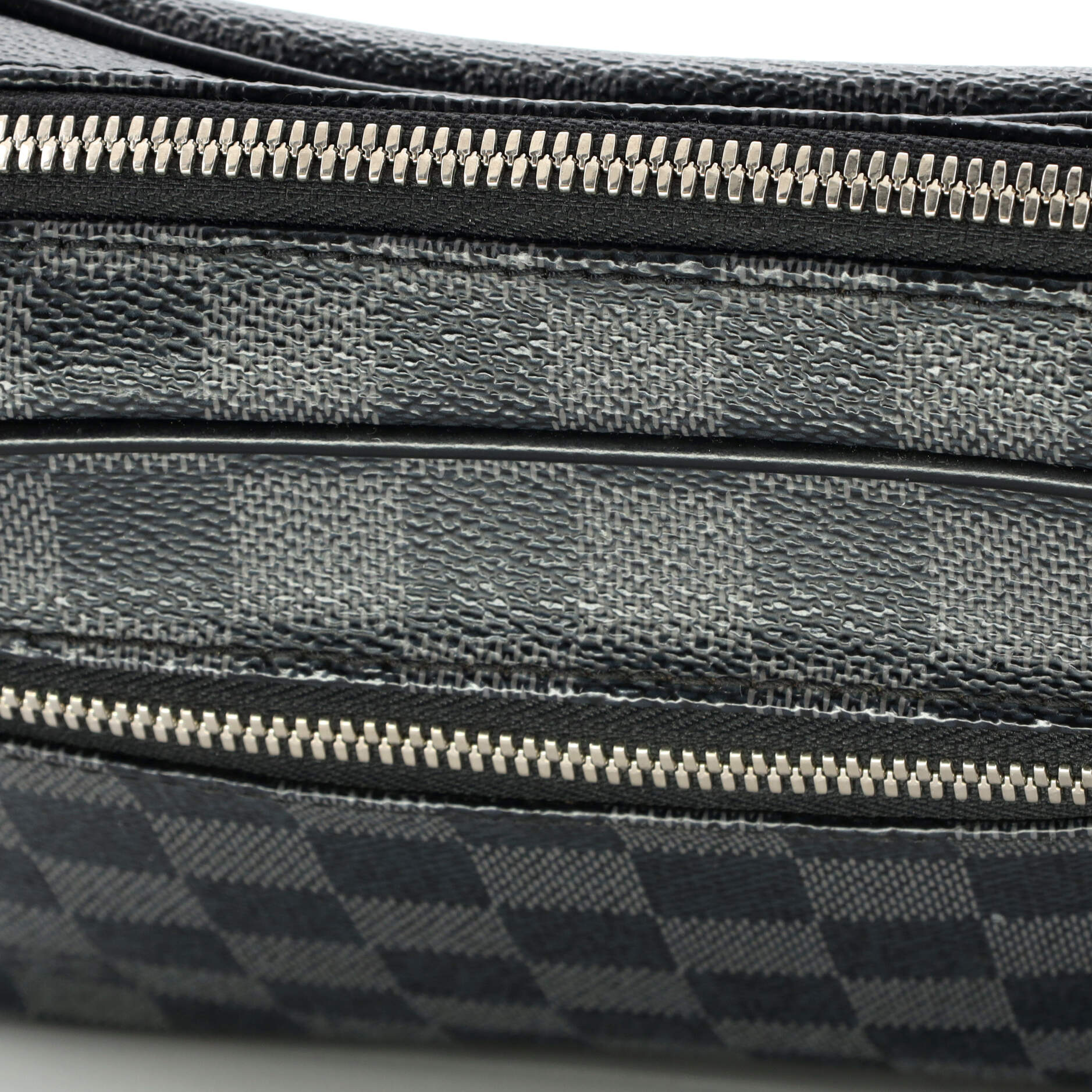 Louis Vuitton Damier Graphite Clutch Grey