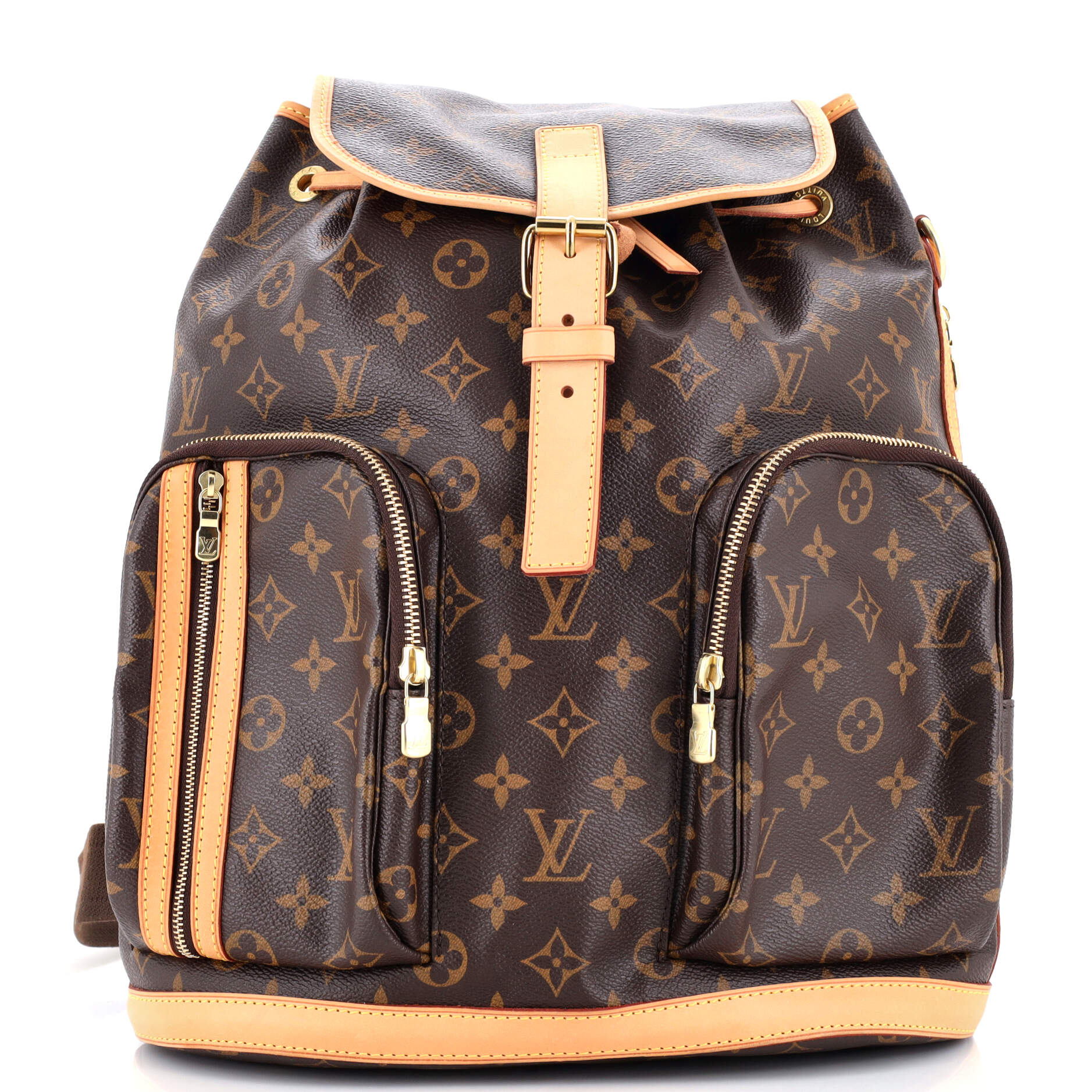 Louis Vuitton Ellipse Backpack Blurry Monogram Brown in Coated Canvas/Cowhide  Leather with Gold-tone - US