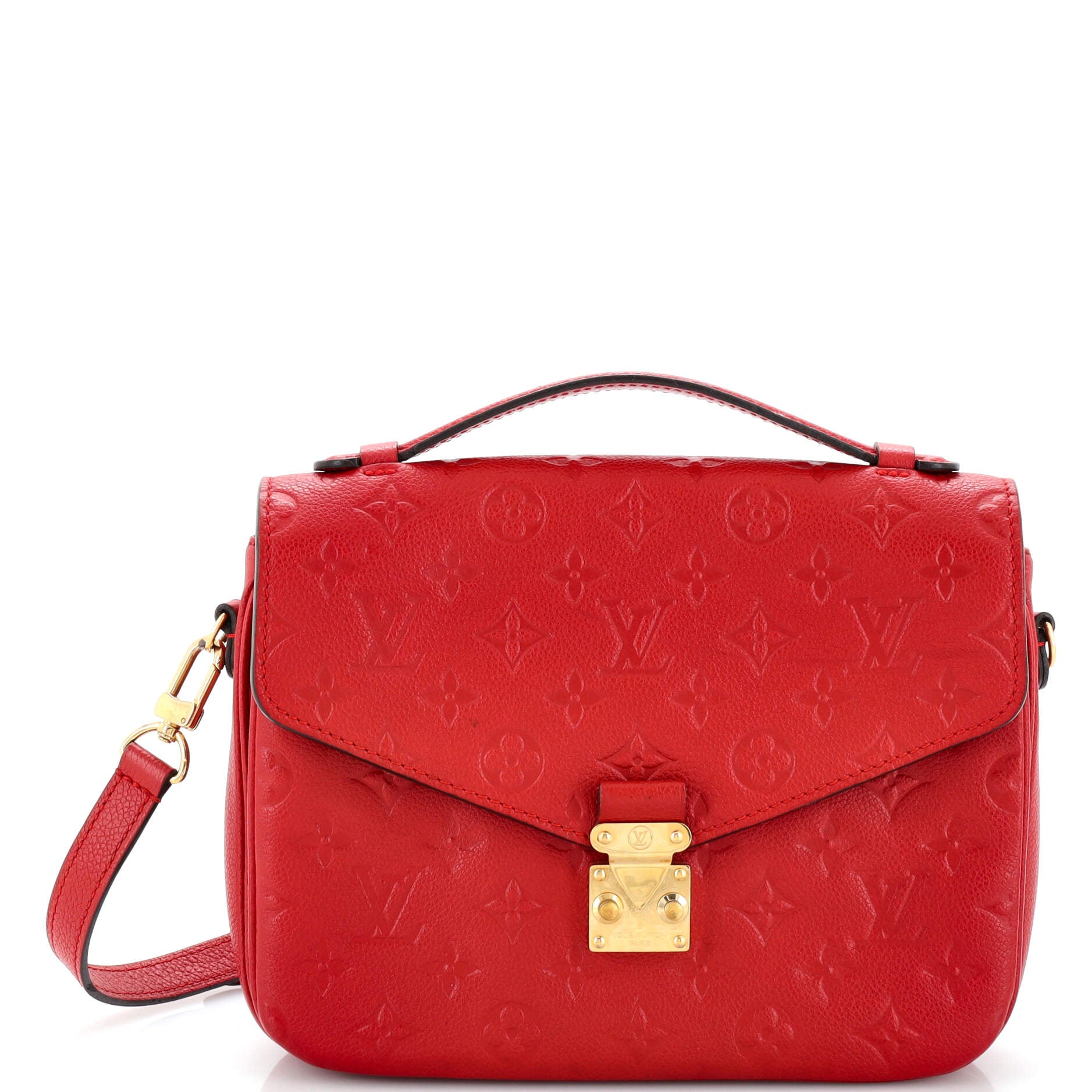 Louis Vuitton Metis Pochette Bicolor Empreinte Leather Crossbody Bag